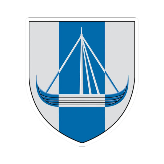 Frederikssund Kommune coa (Denmark) (Coat of Arms) STICKER Vinyl Kiss-Cut Decal 2 Inch White - The Sticker Space