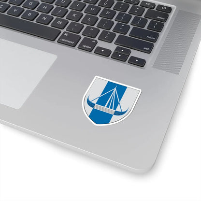 Frederikssund Kommune coa (Denmark) (Coat of Arms) STICKER Vinyl Kiss-Cut Decal - The Sticker Space