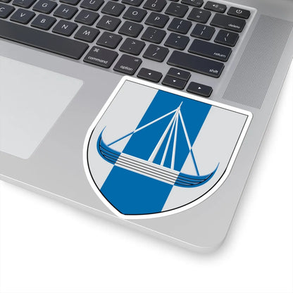 Frederikssund Kommune coa (Denmark) (Coat of Arms) STICKER Vinyl Kiss-Cut Decal - The Sticker Space