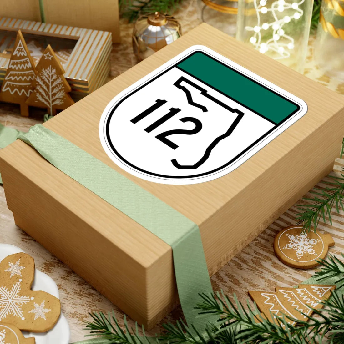 Free Florida 112 (Florida) (Road Sign) STICKER Vinyl Kiss-Cut Decal - The Sticker Space