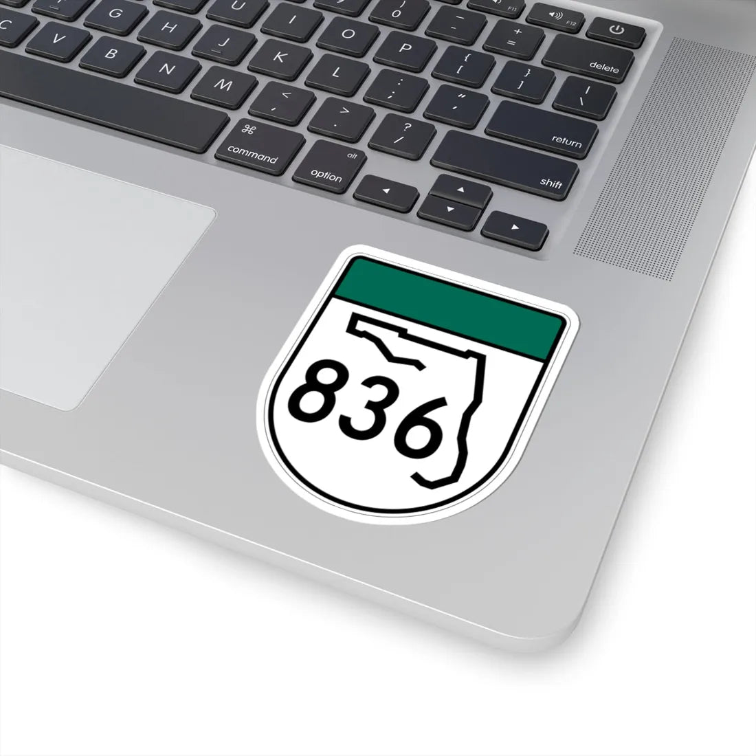 Free Florida 836 (Florida) (Road Sign) STICKER Vinyl Kiss-Cut Decal - The Sticker Space