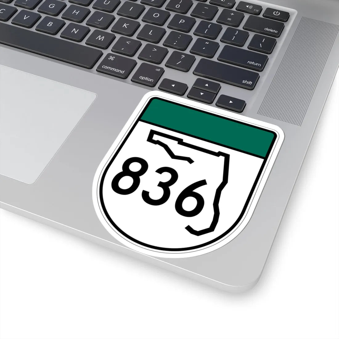 Free Florida 836 (Florida) (Road Sign) STICKER Vinyl Kiss-Cut Decal - The Sticker Space