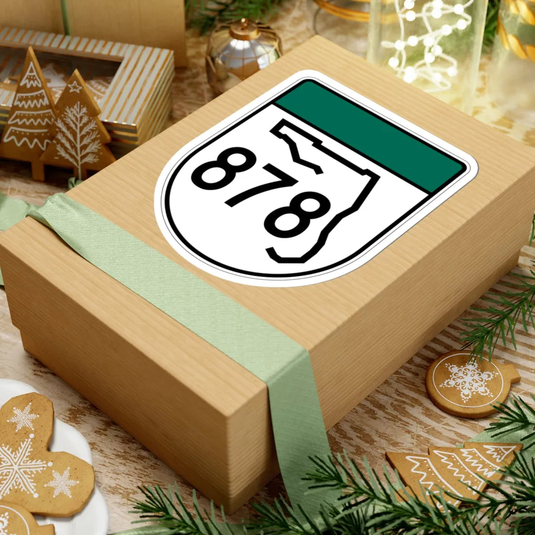 Free Florida 878 (Florida) (Road Sign) STICKER Vinyl Kiss-Cut Decal - The Sticker Space