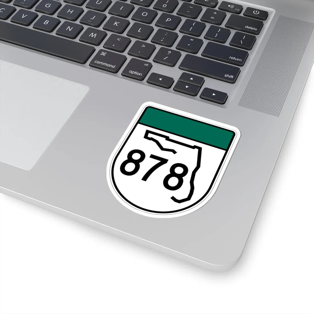 Free Florida 878 (Florida) (Road Sign) STICKER Vinyl Kiss-Cut Decal - The Sticker Space