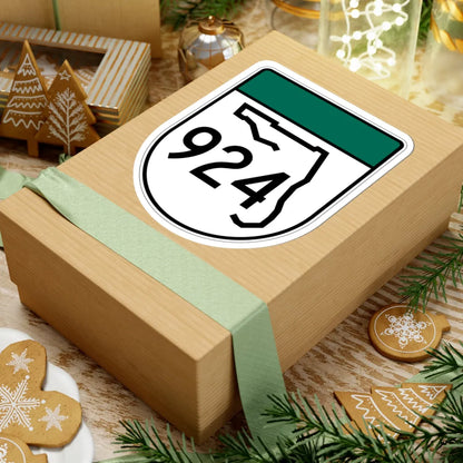 Free Florida 924 (Florida) (Road Sign) STICKER Vinyl Kiss-Cut Decal - The Sticker Space