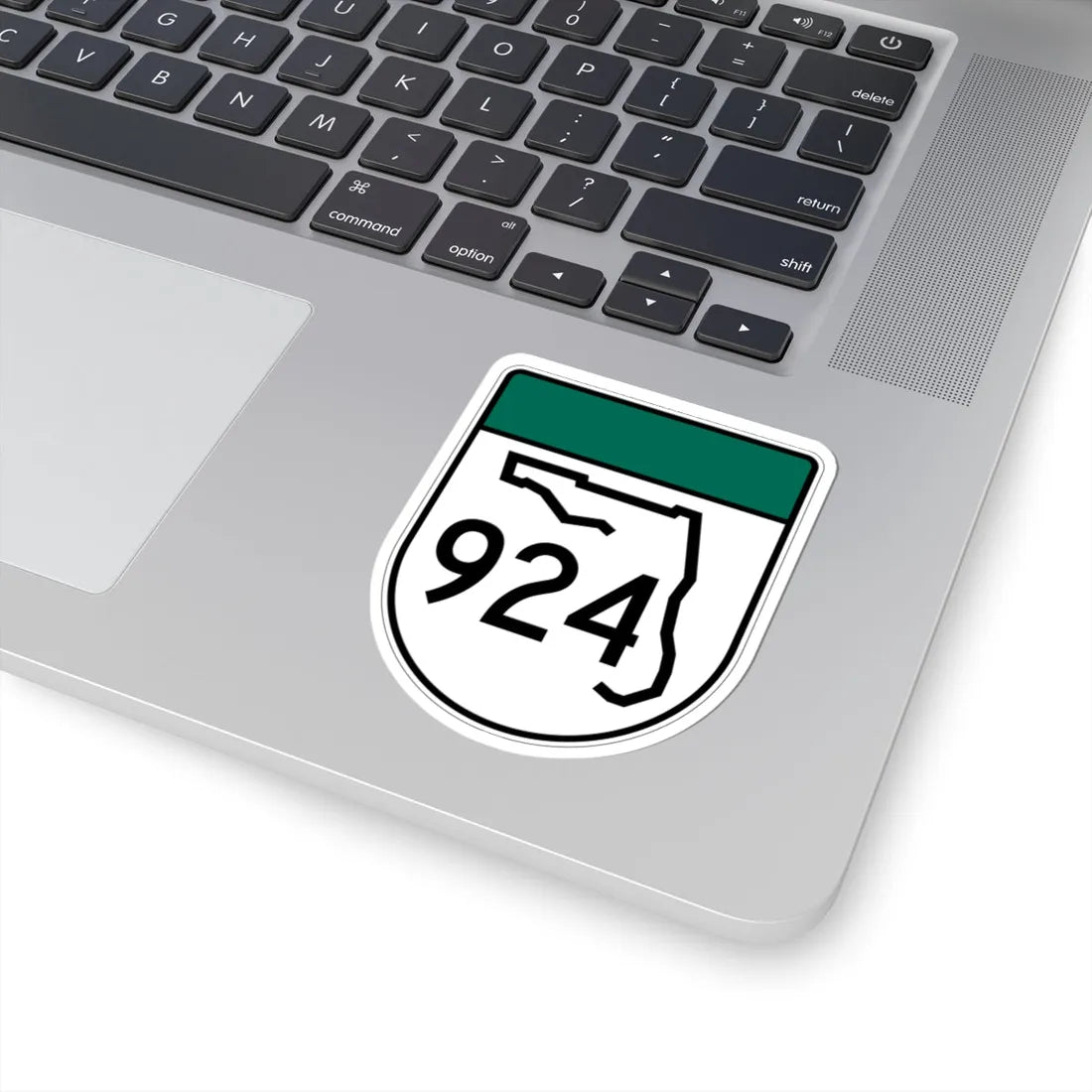 Free Florida 924 (Florida) (Road Sign) STICKER Vinyl Kiss-Cut Decal - The Sticker Space
