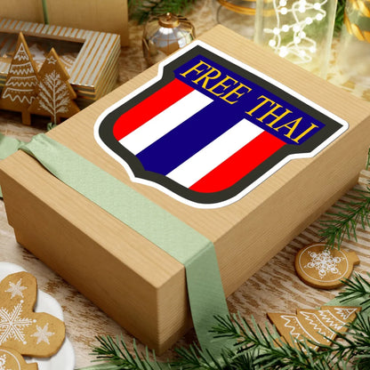 Free Thai insignia (Thailand) (Coat of Arms) STICKER Vinyl Kiss-Cut Decal - The Sticker Space