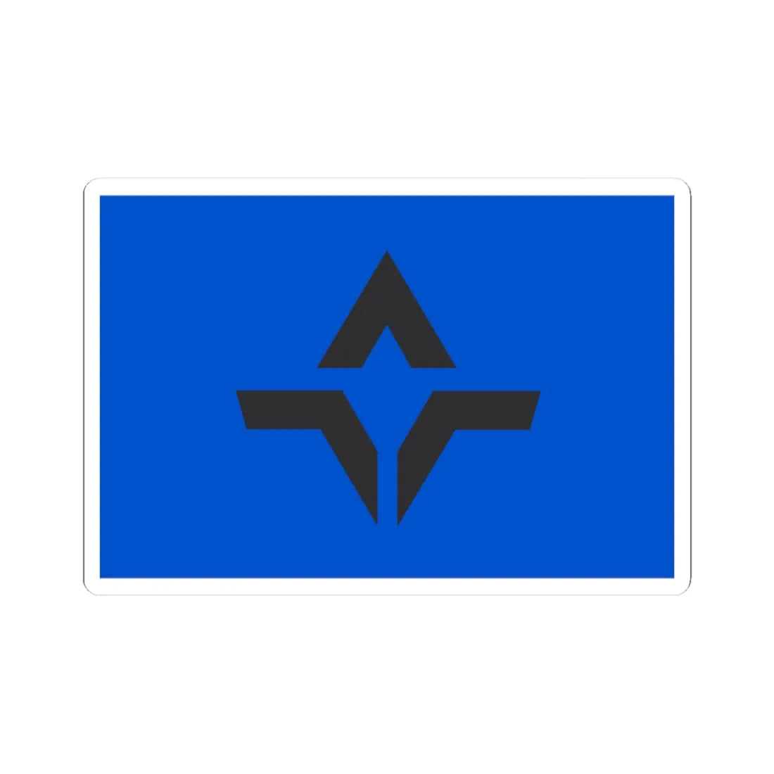 Freedom of Russia Legion flag 2023 (Ukraine) STICKER Vinyl Kiss-Cut Decal 3 Inch White - The Sticker Space