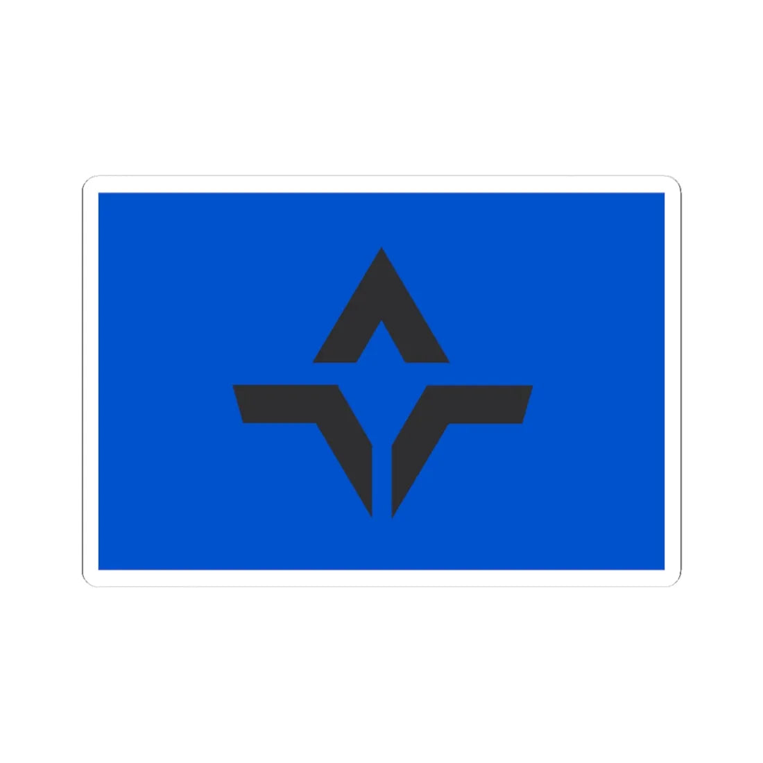 Freedom of Russia Legion flag 2023 (Ukraine) STICKER Vinyl Kiss-Cut Decal 4 Inch White - The Sticker Space