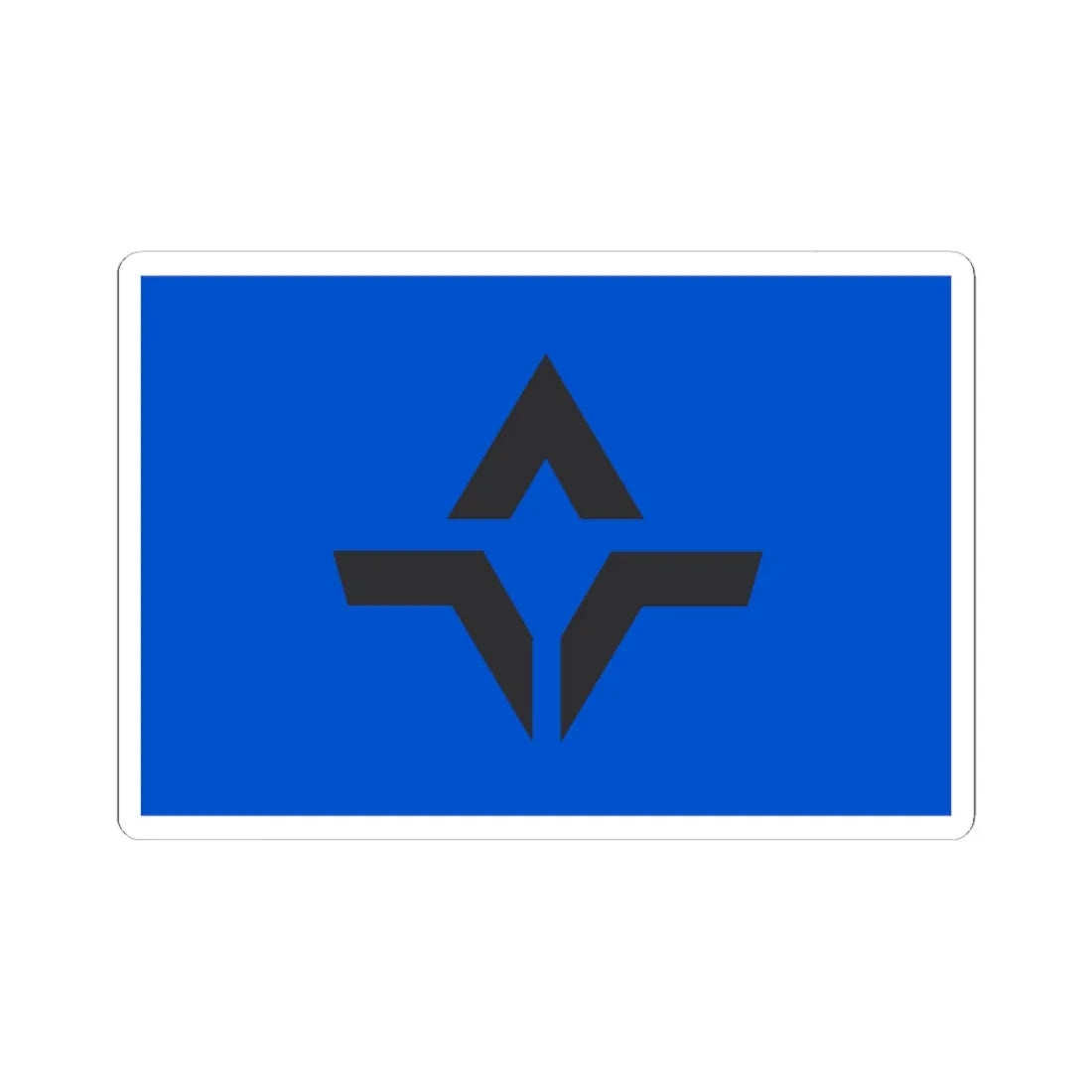 Freedom of Russia Legion flag 2023 (Ukraine) STICKER Vinyl Kiss-Cut Decal 6 Inch White - The Sticker Space