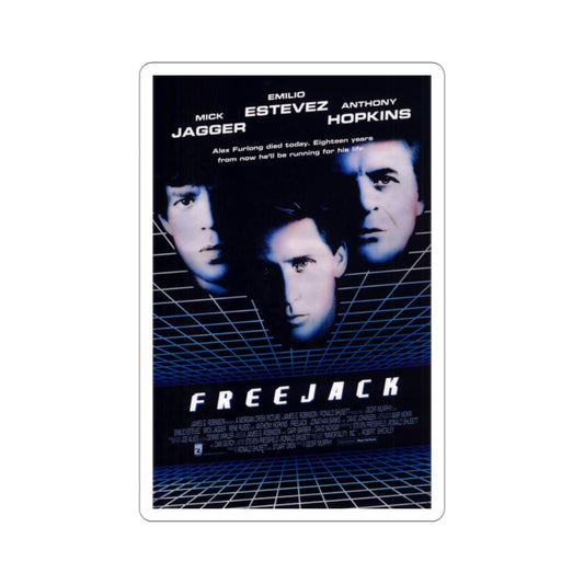 Freejack 1992 Movie Poster STICKER Vinyl Die-Cut Decal-2 Inch-The Sticker Space