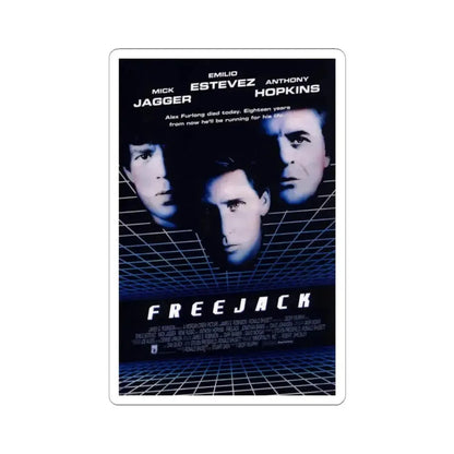 Freejack 1992 Movie Poster - STICKER Vinyl Kiss-Cut Decal 3 Inch White - The Sticker Space