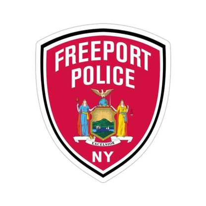 Freeport New York Police STICKER Vinyl Die-Cut Decal 2 Inch - The Sticker Space