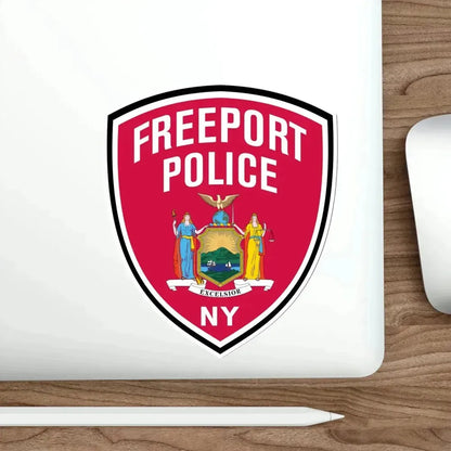 Freeport New York Police STICKER Vinyl Die-Cut Decal - The Sticker Space