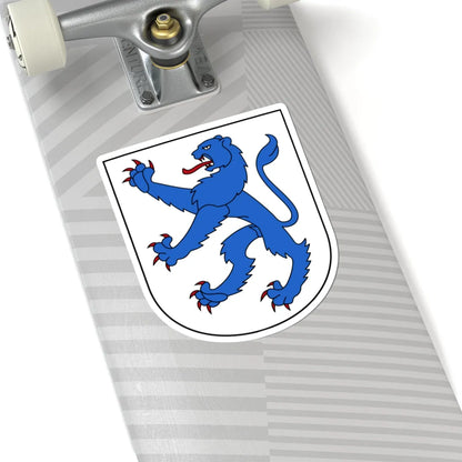 Freienstein-Teufen-blazon (Switzerland) (Coat of Arms) STICKER Vinyl Kiss-Cut Decal - The Sticker Space