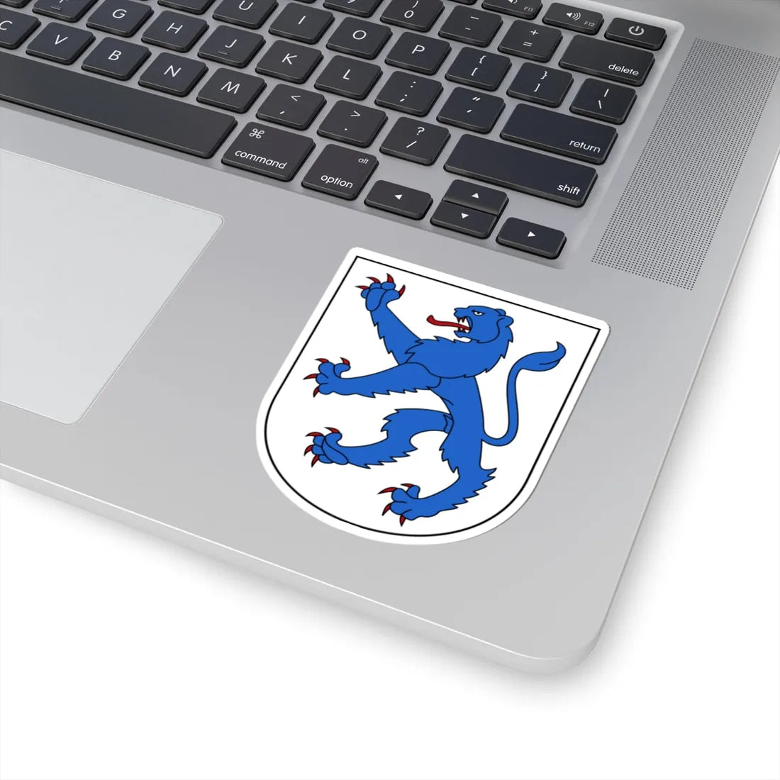 Freienstein-Teufen-blazon (Switzerland) (Coat of Arms) STICKER Vinyl Kiss-Cut Decal - The Sticker Space