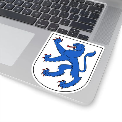 Freienstein-Teufen-blazon (Switzerland) (Coat of Arms) STICKER Vinyl Kiss-Cut Decal - The Sticker Space
