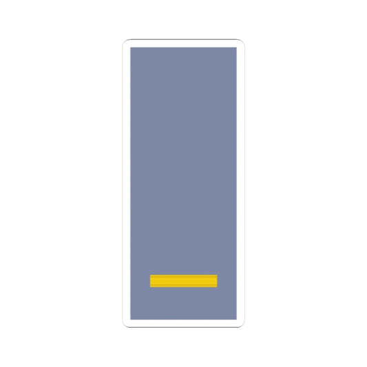 French Army sleeves OF 1a (Military Rank) STICKER Vinyl Kiss-Cut Decal 2 Inch White - The Sticker Space