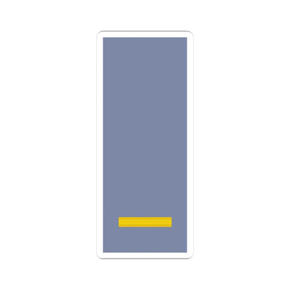 French Army sleeves OF 1a (Military Rank) STICKER Vinyl Kiss-Cut Decal 4 Inch White - The Sticker Space