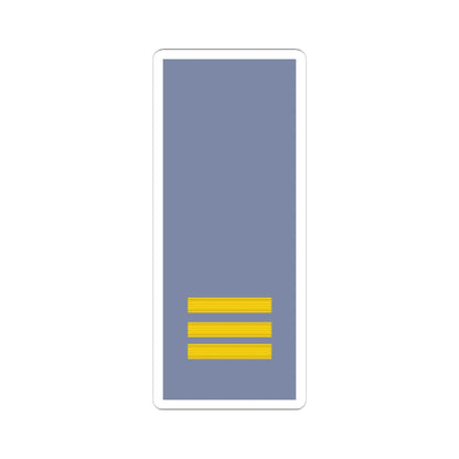 French Army sleeves OF 2 (Military Rank) STICKER Vinyl Kiss-Cut Decal 6 Inch White - The Sticker Space