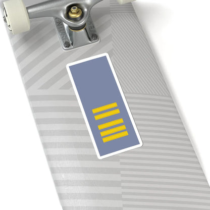 French Army sleeves OF 5 (Military Rank) STICKER Vinyl Kiss-Cut Decal - The Sticker Space