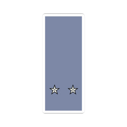 French Army sleeves OF 6 (Military Rank) STICKER Vinyl Kiss-Cut Decal 3 Inch White - The Sticker Space