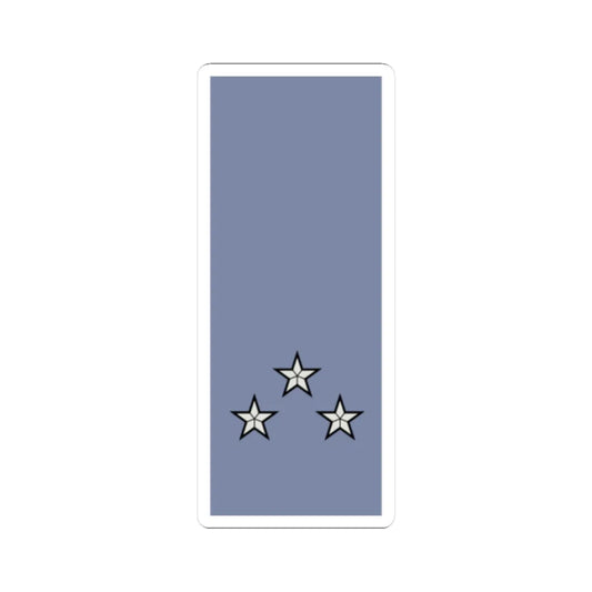 French Army sleeves OF 7 (Military Rank) STICKER Vinyl Kiss-Cut Decal 2 Inch White - The Sticker Space