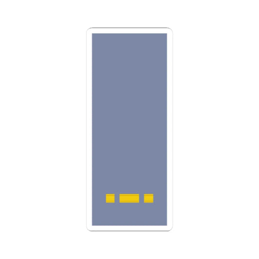 French Army sleeves OF D (Military Rank) STICKER Vinyl Kiss-Cut Decal 2 Inch White - The Sticker Space