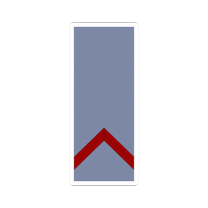 French Army sleeves OR 2 (Military Rank) STICKER Vinyl Kiss-Cut Decal 2 Inch White - The Sticker Space