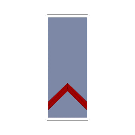 French Army sleeves OR 2 (Military Rank) STICKER Vinyl Kiss-Cut Decal 2 Inch White - The Sticker Space