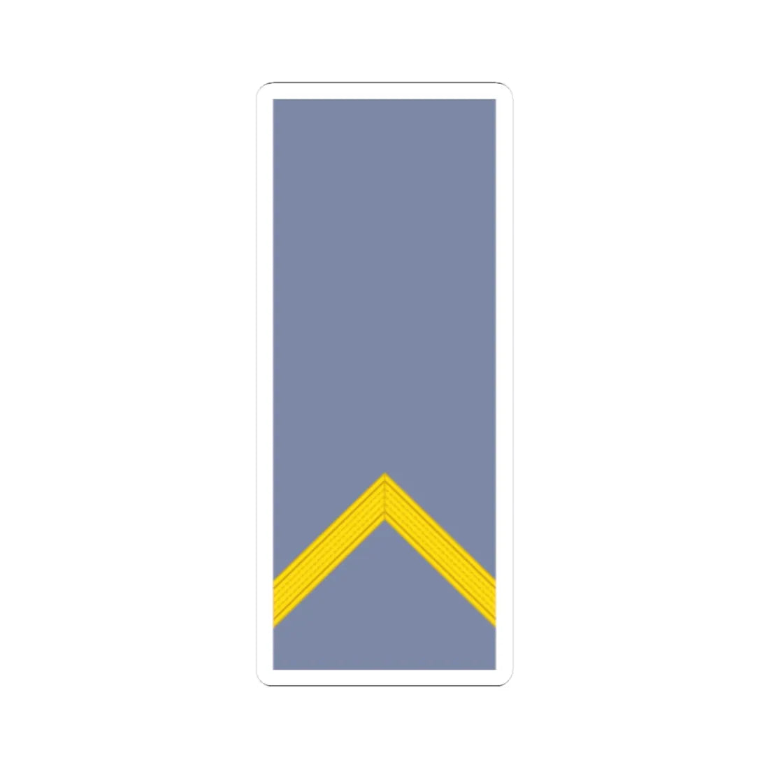 French Army sleeves OR 5 (Military Rank) STICKER Vinyl Kiss-Cut Decal 2 Inch White - The Sticker Space