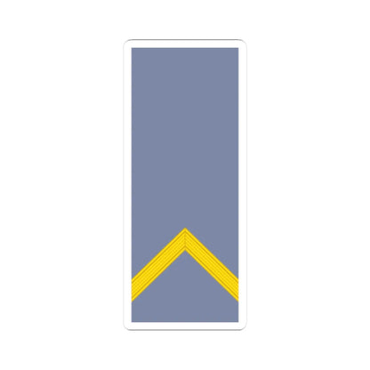 French Army sleeves OR 5 (Military Rank) STICKER Vinyl Kiss-Cut Decal 2 Inch White - The Sticker Space