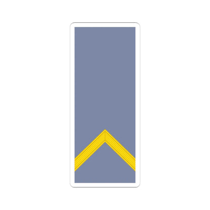 French Army sleeves OR 5 (Military Rank) STICKER Vinyl Kiss-Cut Decal 6 Inch White - The Sticker Space