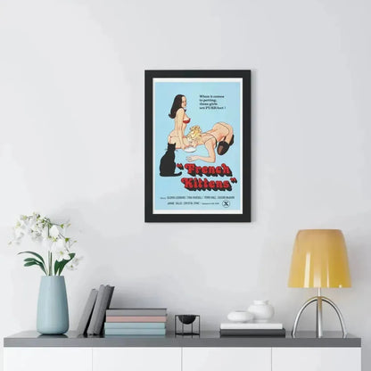 FRENCH KITTENS 1978 - Framed Movie Poster - The Sticker Space