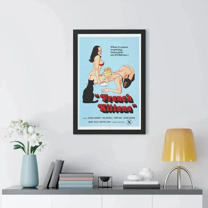 FRENCH KITTENS 1978 - Framed Movie Poster - The Sticker Space