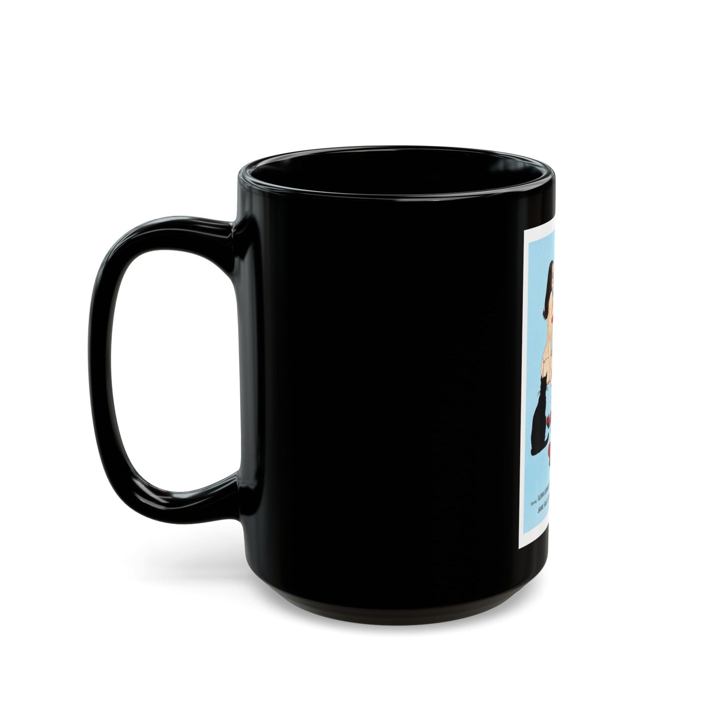 FRENCH KITTENS 1978 Movie Poster - Black Coffee Mug-The Sticker Space