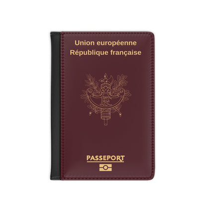 French Passport - Passport Holder-3.9" x 5.8"-The Sticker Space