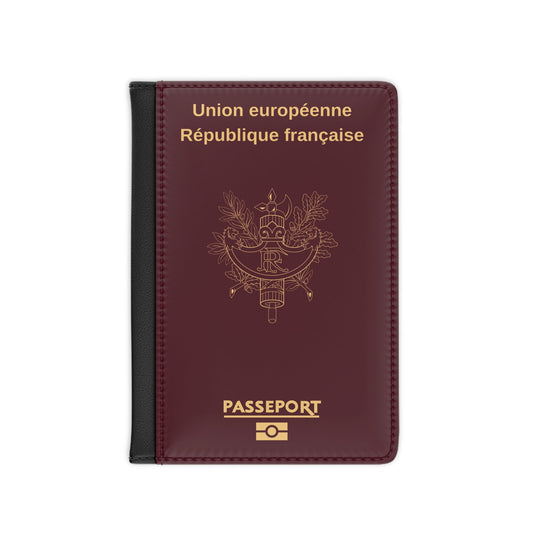 French Passport - Passport Holder-3.9" x 5.8"-The Sticker Space