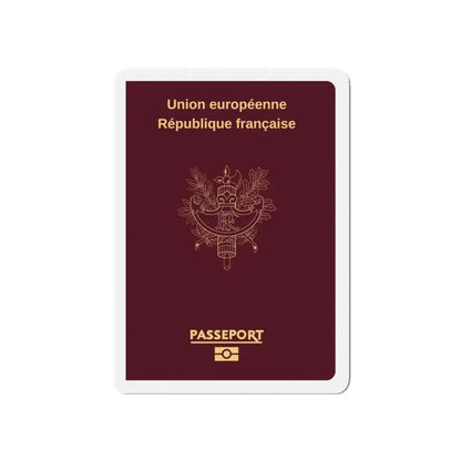 French Passport - Refrigerator Magnet - The Sticker Space