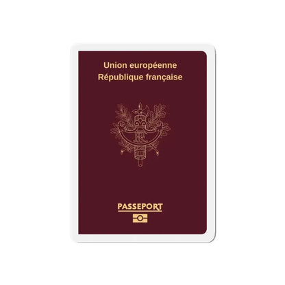 French Passport - Refrigerator Magnet - The Sticker Space