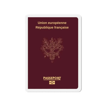 French Passport - Refrigerator Magnet - The Sticker Space