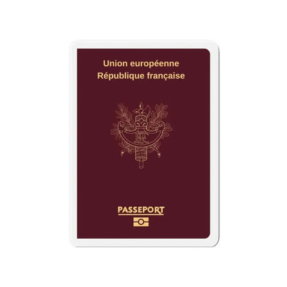 French Passport - Refrigerator Magnet - The Sticker Space