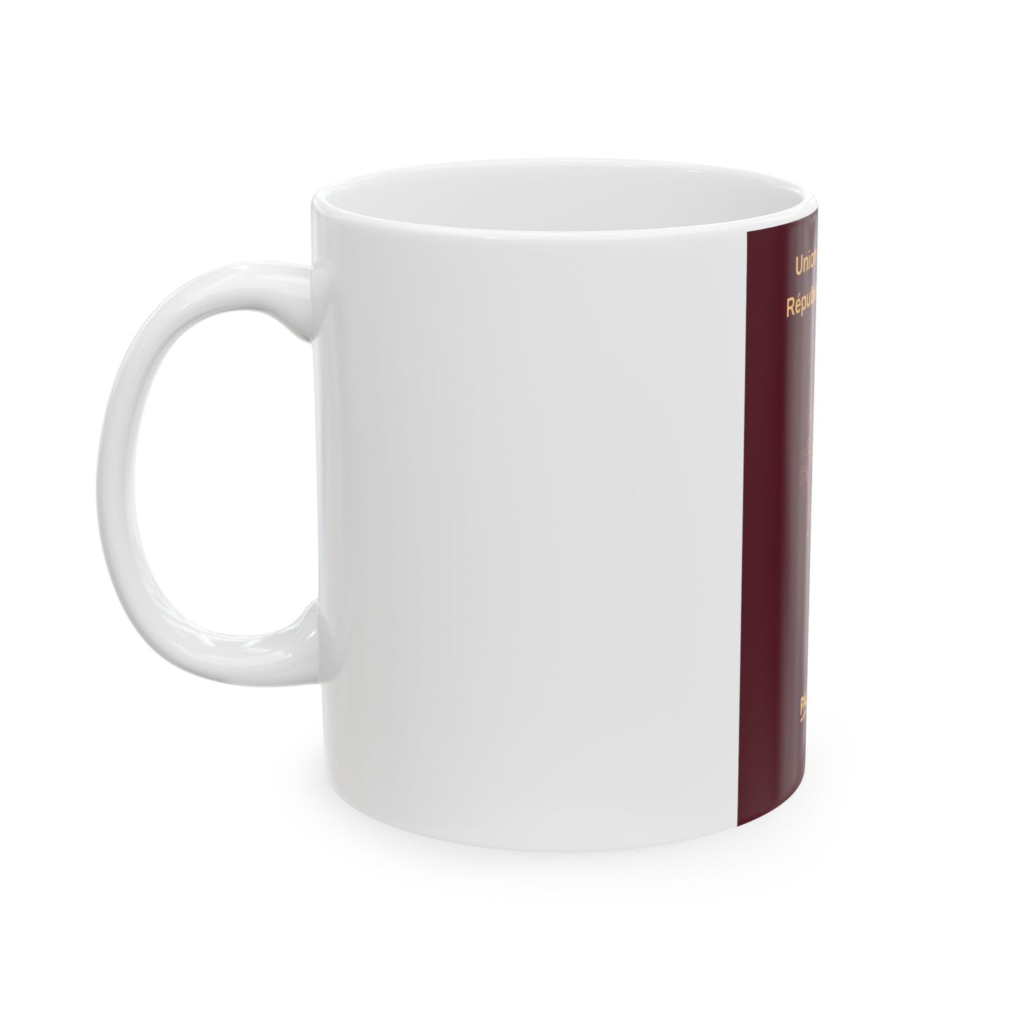 French Passport - White Coffee Mug