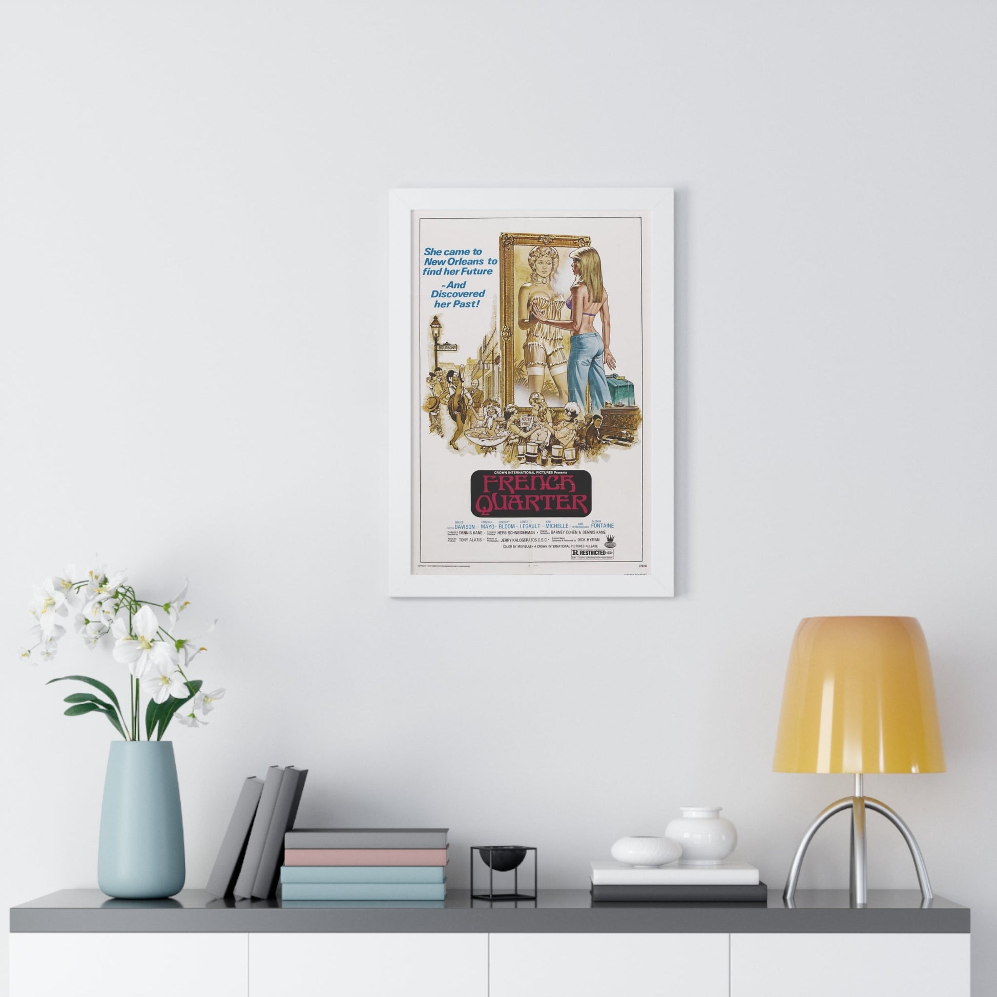 FRENCH QUARTER 1978 - Framed Movie Poster-The Sticker Space