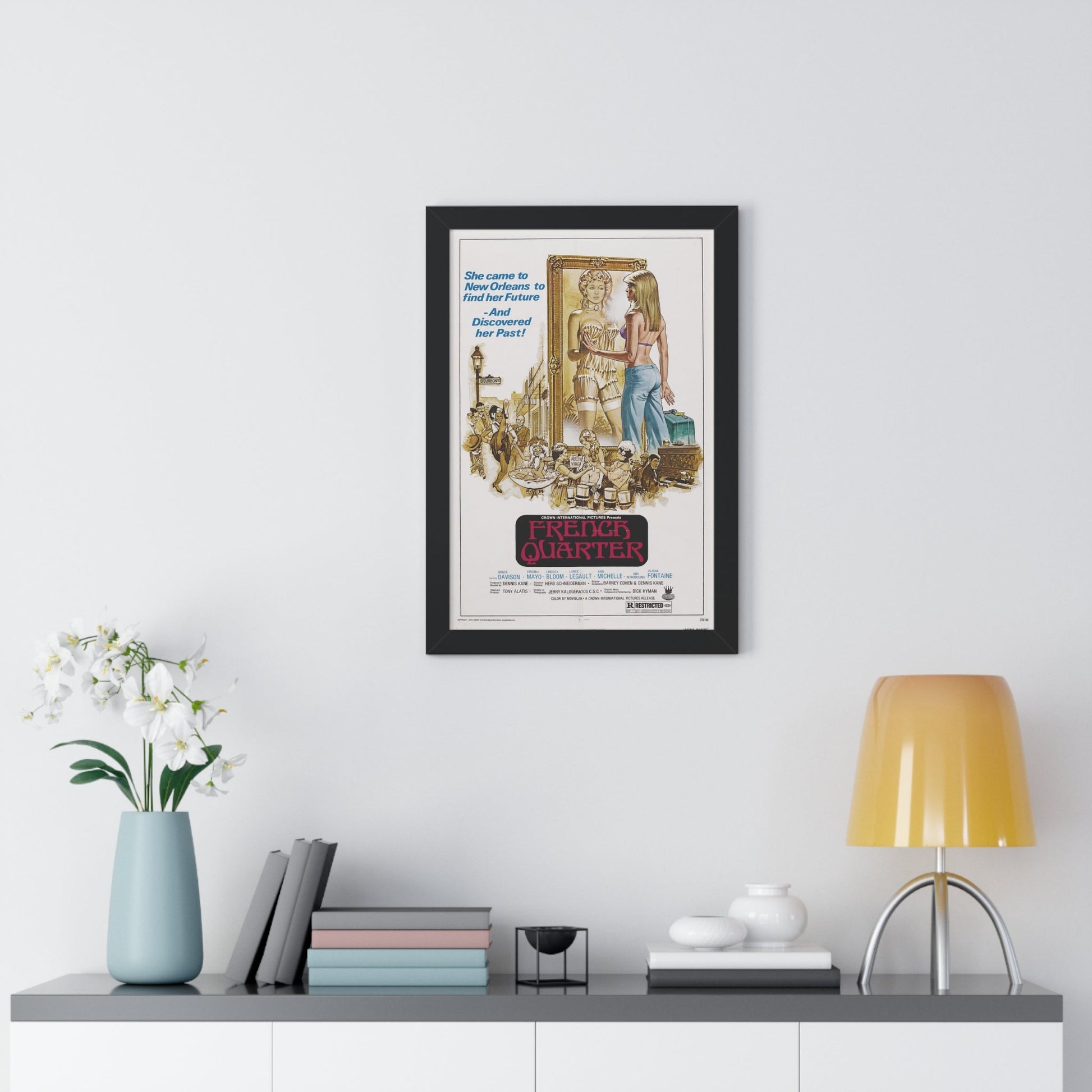 FRENCH QUARTER 1978 - Framed Movie Poster-The Sticker Space