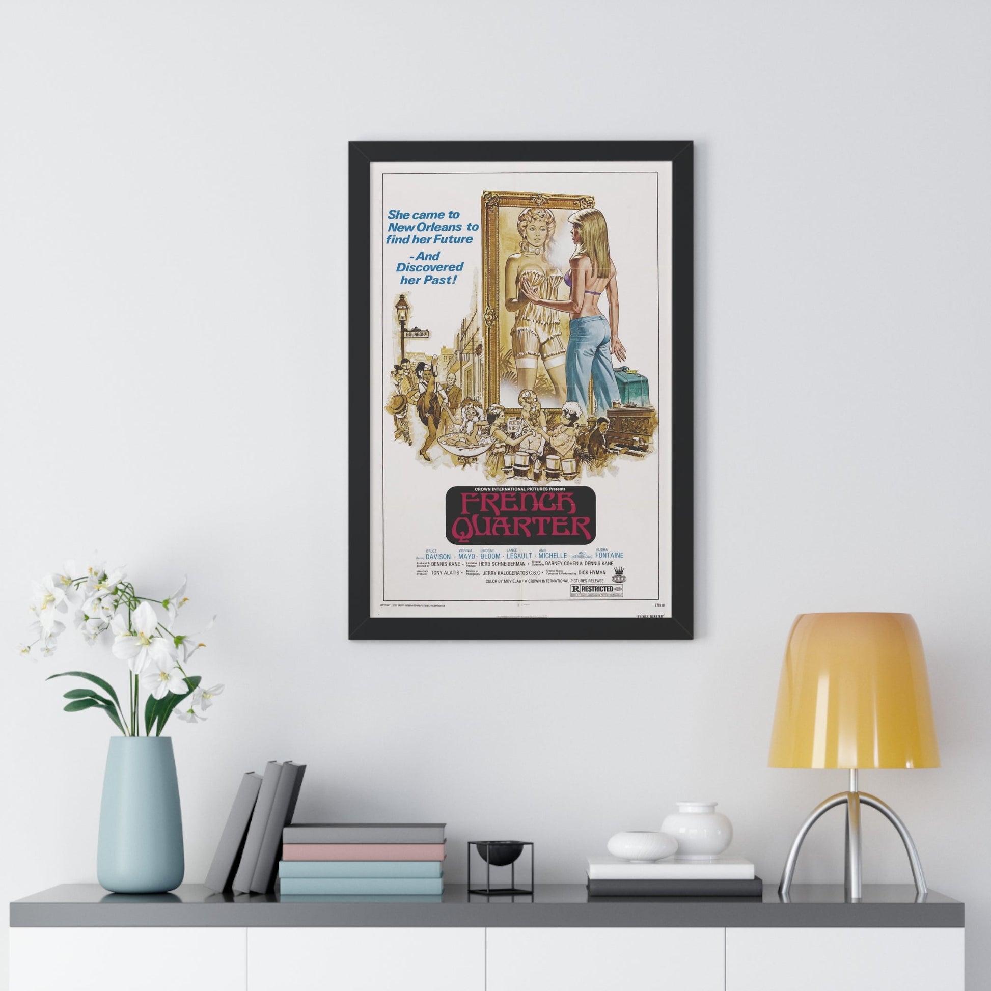 FRENCH QUARTER 1978 - Framed Movie Poster-The Sticker Space