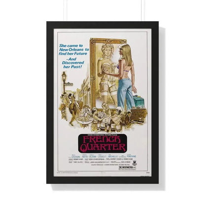 FRENCH QUARTER 1978 - Framed Movie Poster - The Sticker Space