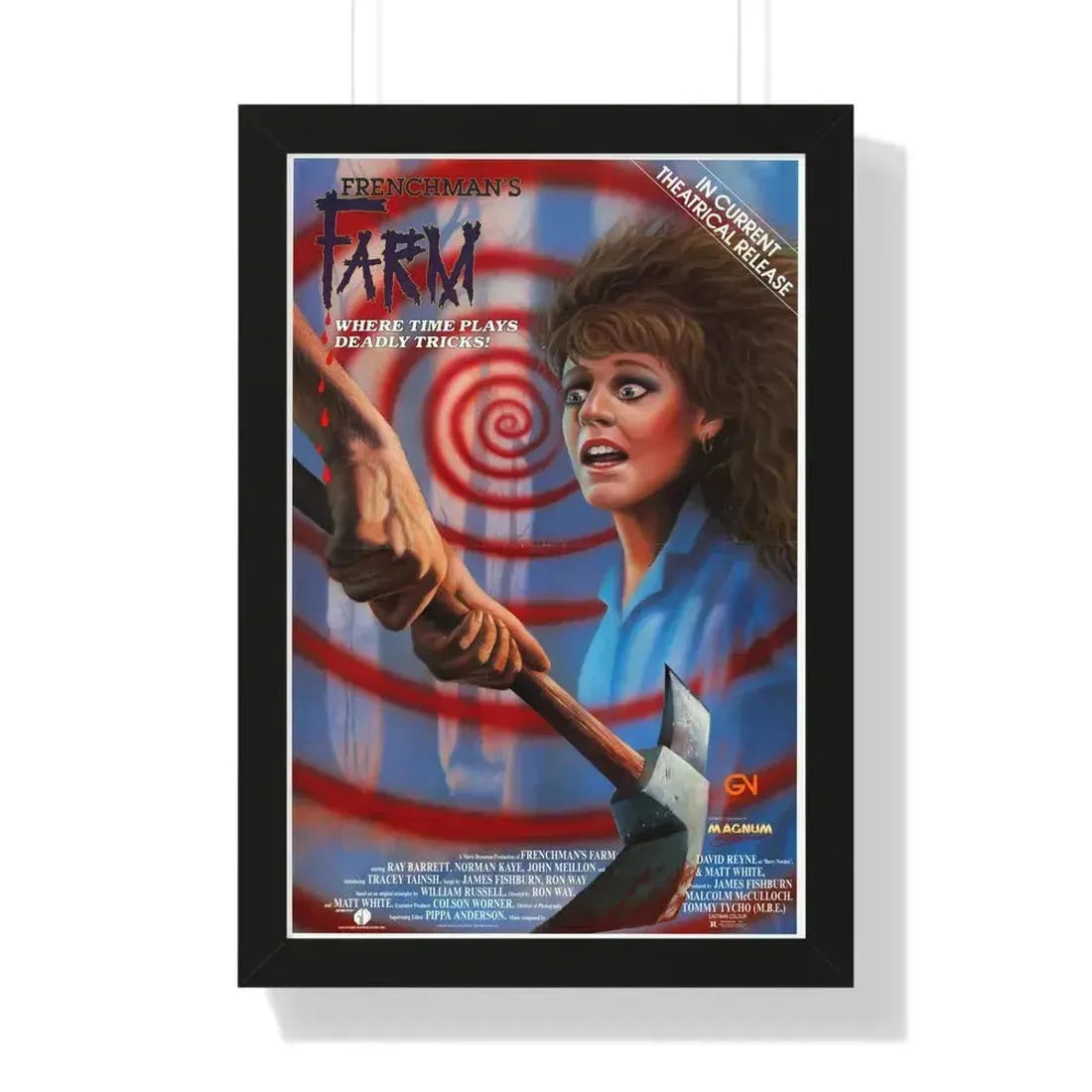 FRENCHMAN'S FARM 1987 - Framed Movie Poster - The Sticker Space