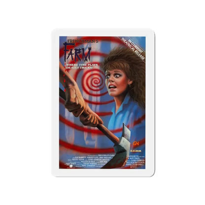 FRENCHMAN'S FARM 1987 Movie Poster - Refrigerator Magnet 4 Inch - The Sticker Space