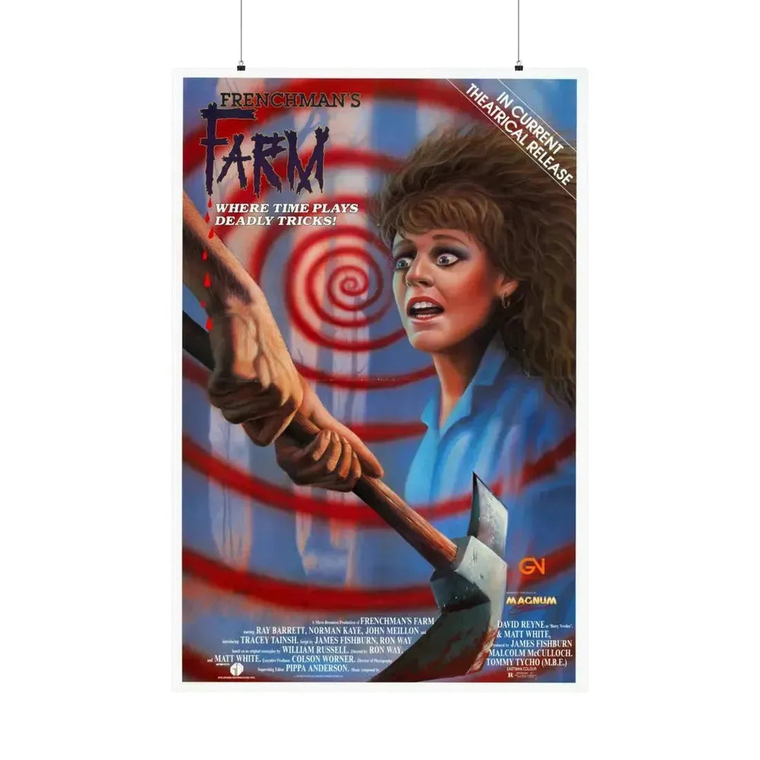 FRENCHMAN'S FARM 1987 - Paper Movie Poster 36" x 54" Matte - The Sticker Space